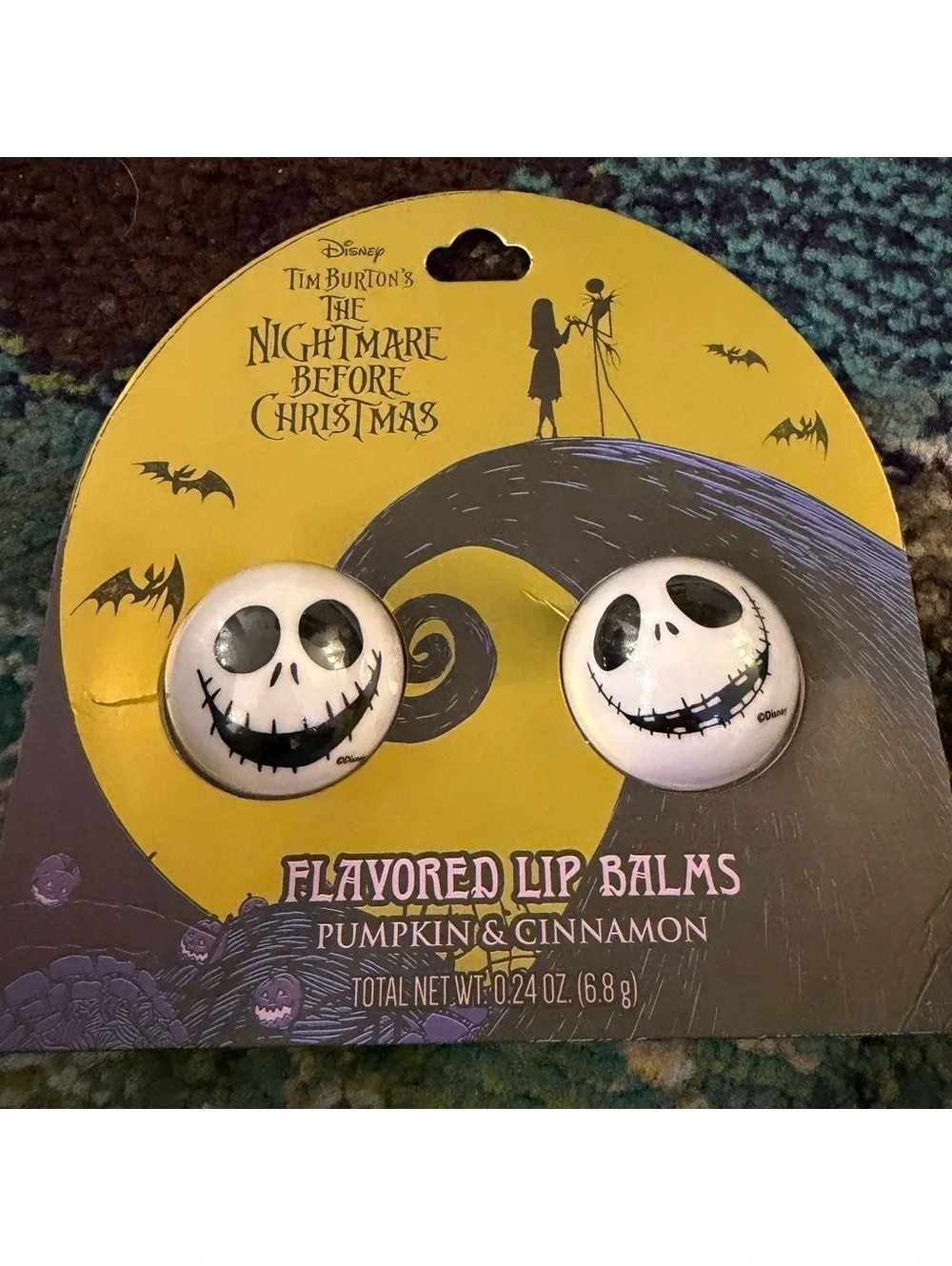 Nightmare Before Christmas Lip Balms NEW